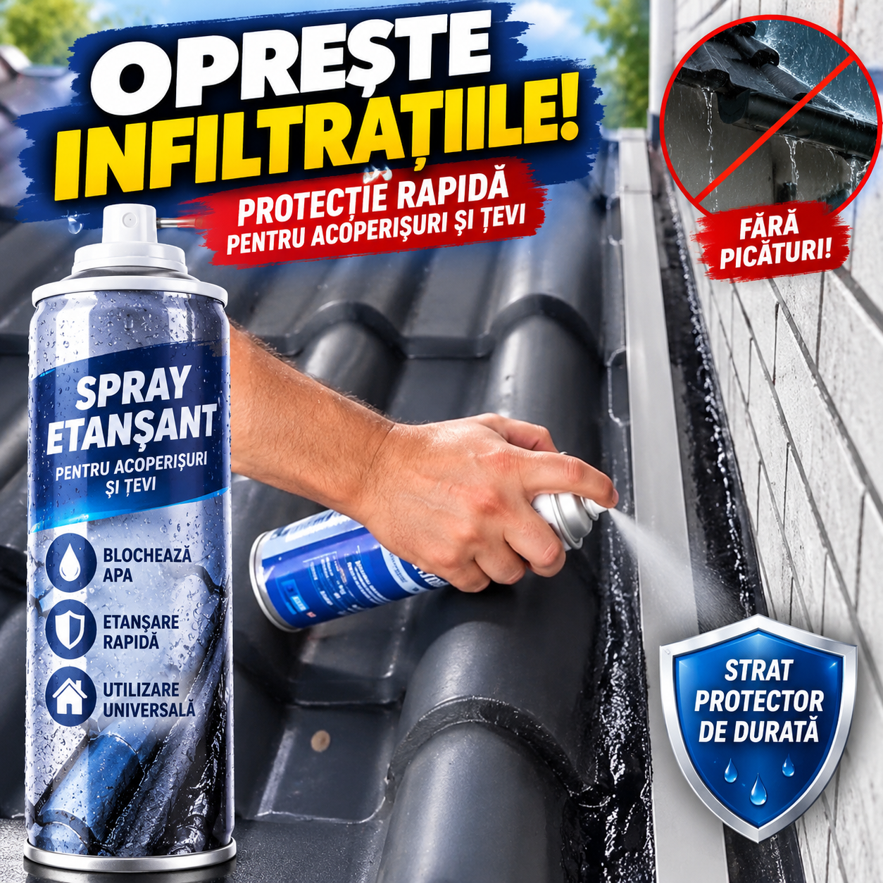 Spray Etanșant AcoperiFix™