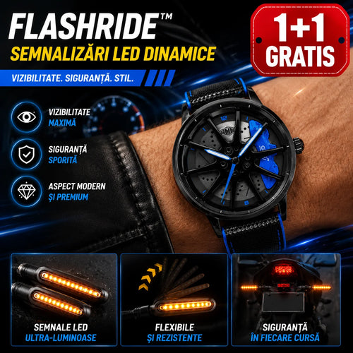 (1+1 GRATIS) Ceas Inspirat Din Jante Auto RimMaster™