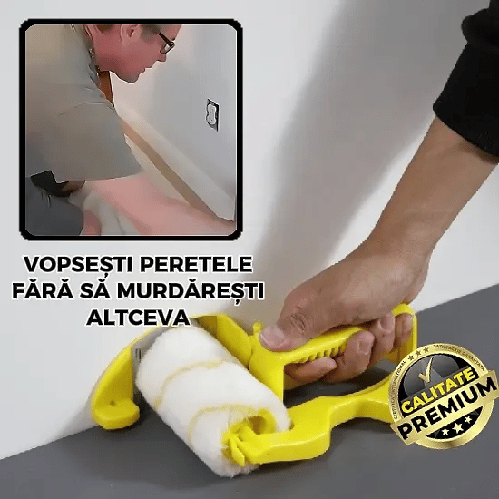 Rolă de Vopsit cu Margine Perfectă - EdgePaint™