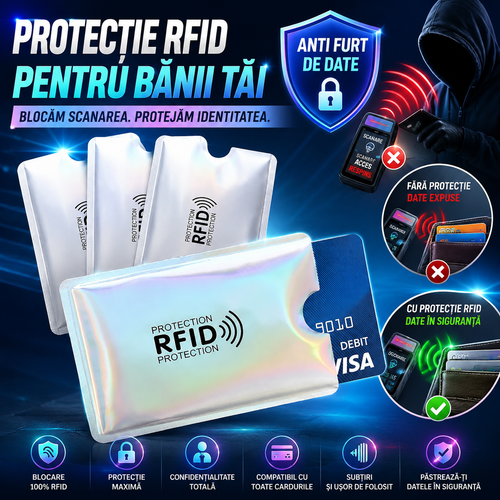 Protecție Card RFID SafeCard™