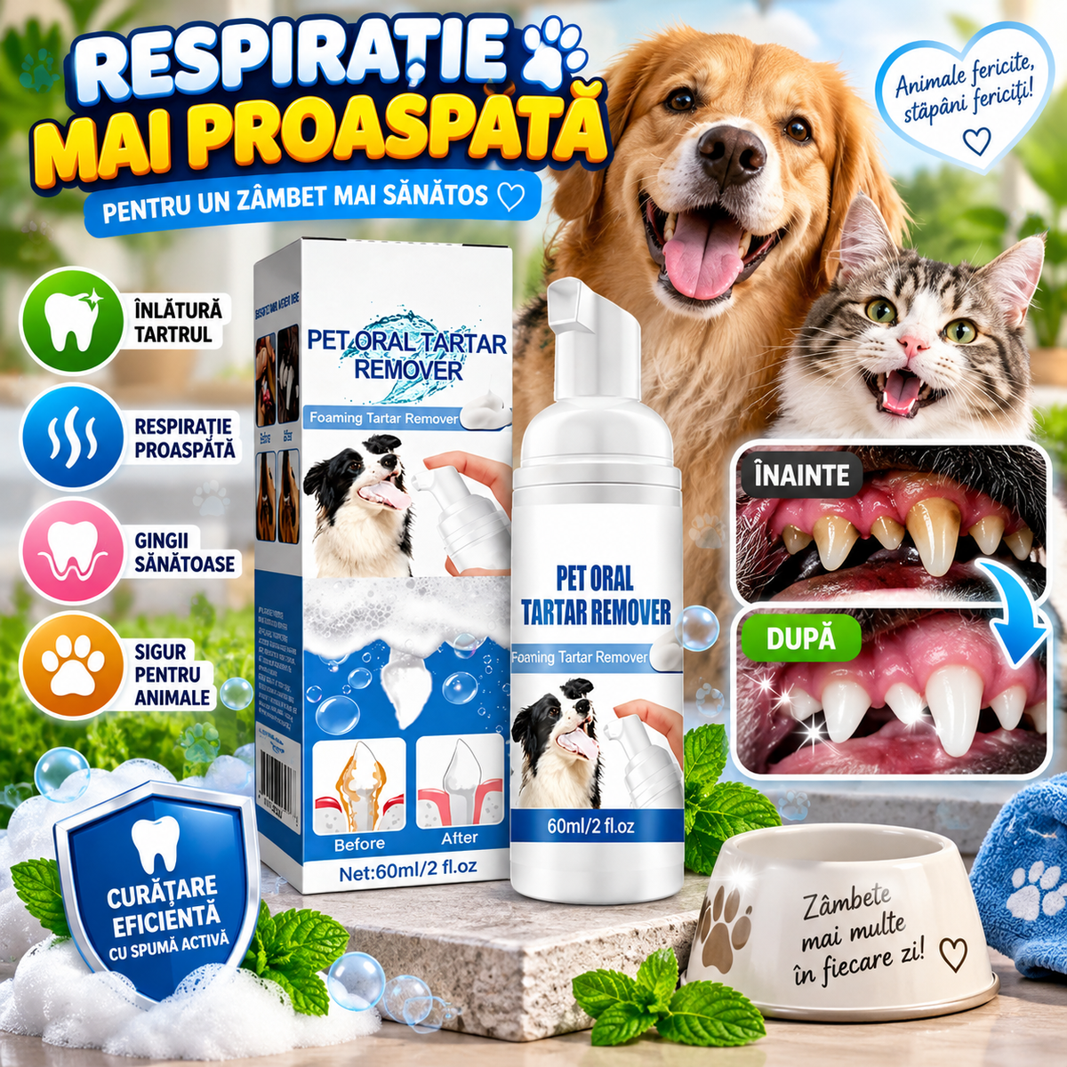 Spray Pentru Respirație Proaspătă PetFresh™